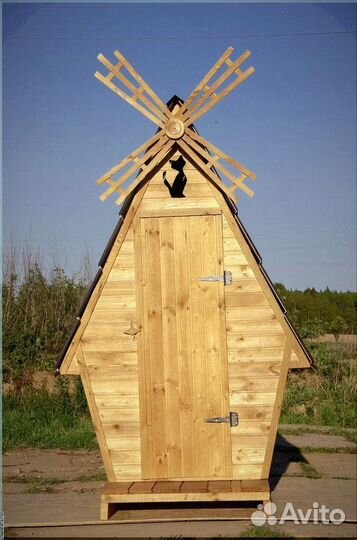 Дачный туалет с дельфином ркб 368