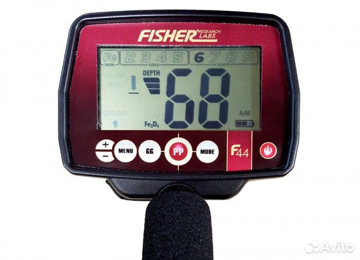Металлоискатель Fisher F44 (Катушка DD 11
