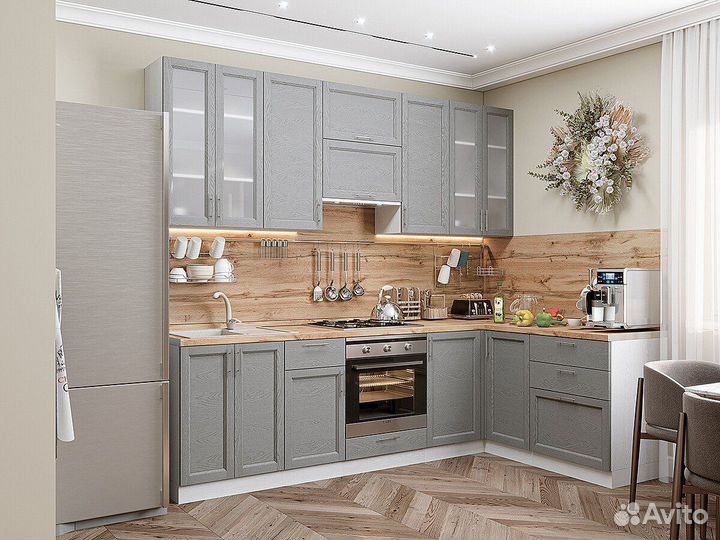 Кухня угловая Стокгольм-175