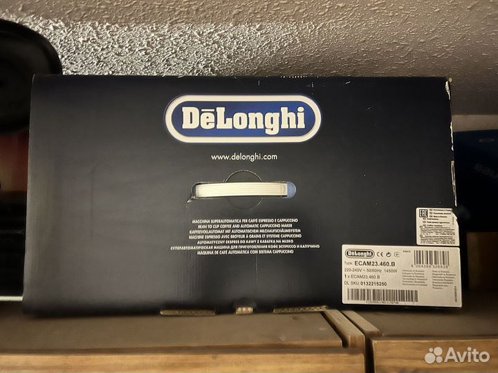 Кофемашина delonghi ecam23.460b