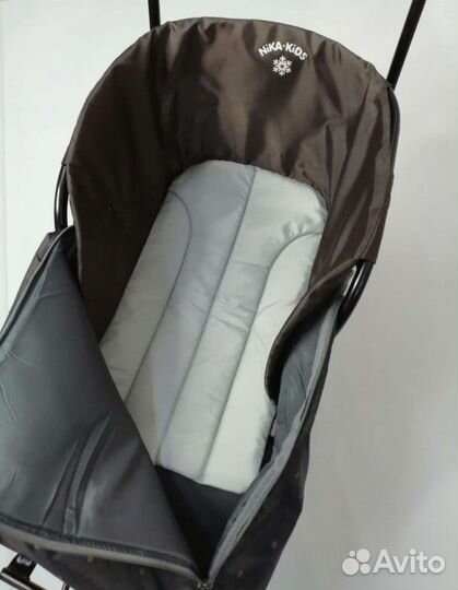 Сидение для санок с чехлом на ножки