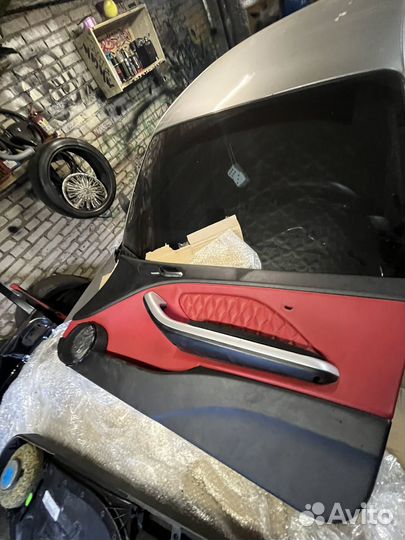 Дверная карта пассажирской двери BMW e46 купе