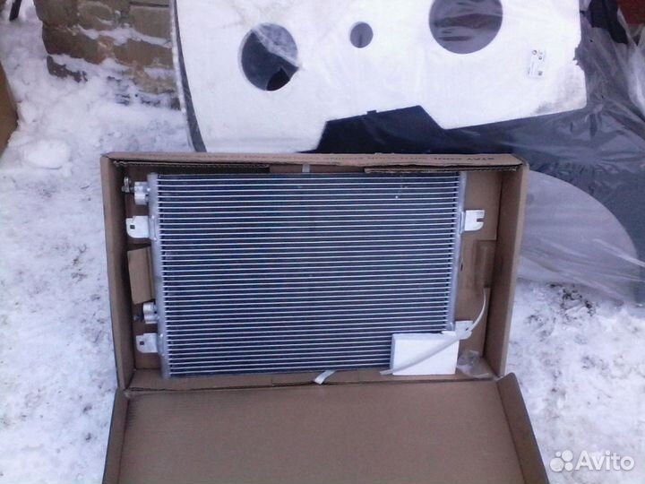 Радиатор кондиционера renault logan 1