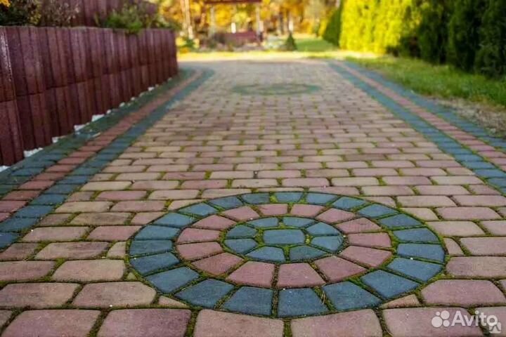 Укладка тротуарной плитки