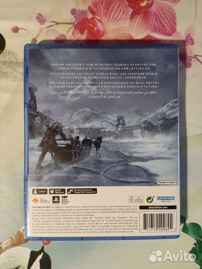 God of war ragnarok ps5 диск русская озвучка
