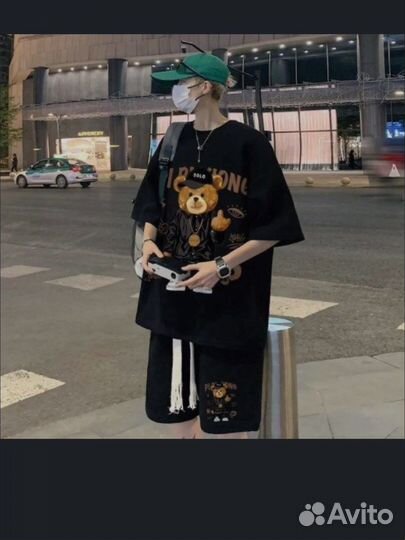 Костюм шорты и футболка