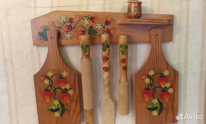 Кухонный деревянный набор