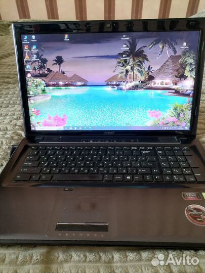 Игровой ноутбук msi 17 3 core i7