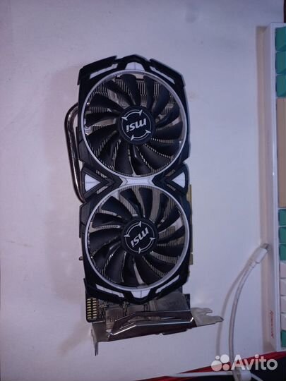 Видеокарта rx580 4gb