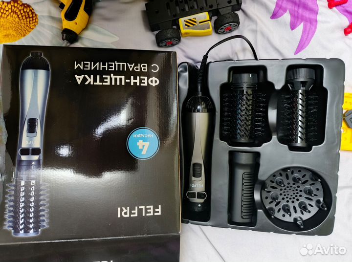 Фен расческа для волос