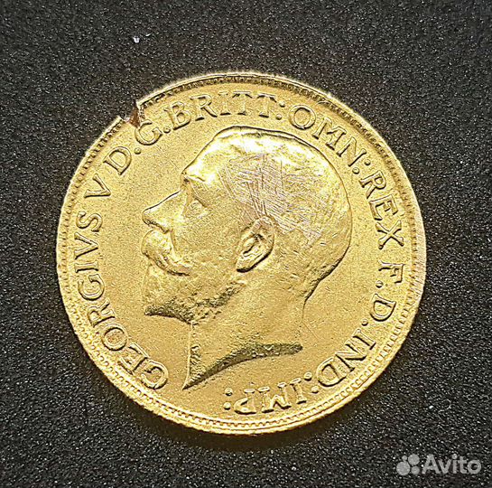 Золотая монета 900 пробы