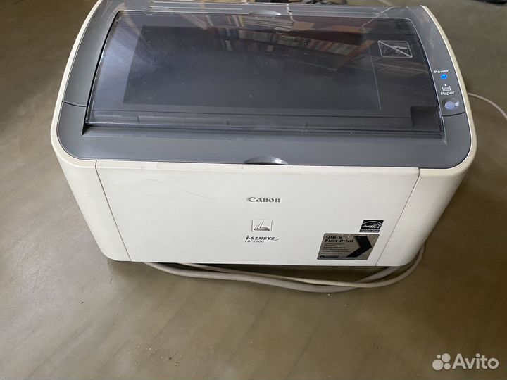Принтер лазерный Canon i-sensys LBP2900, ч/б, A4