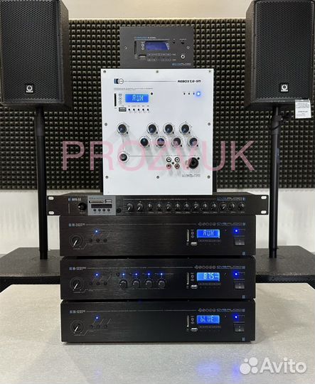 Профессиональные усилители CVGaudio