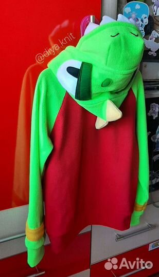 Кофта Леон Дино brawl stars