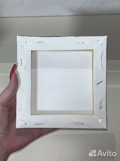 Картина ручной работы с надписью