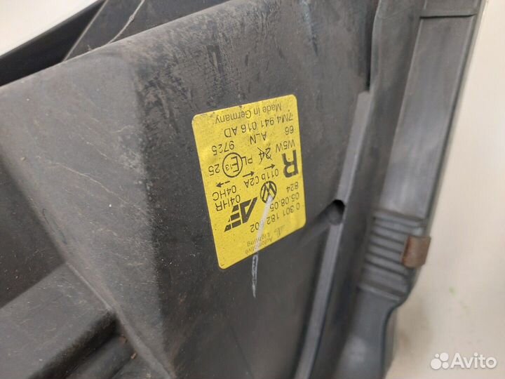 Фара (передняя) Volkswagen Sharan, 2005