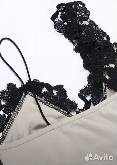 Платье с вырезом на ноге женское