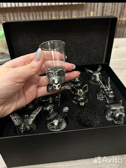 Подарочный набор для мужчин рюмки