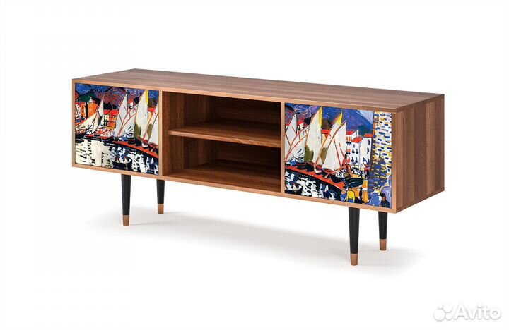 Тв-тумба T2 - Орех - Le Sechage des voiles