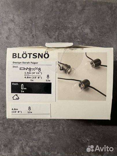 Гирлянда IKEA