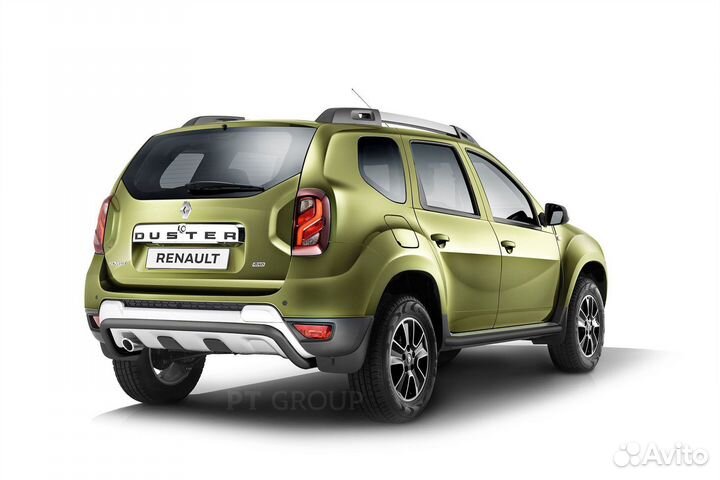 Защита порогов 51мм (ппк) Renault duster 2012-2020