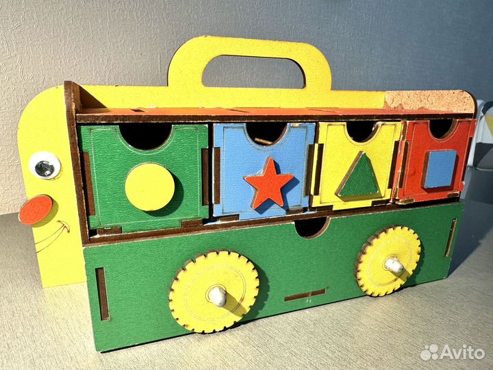 Сортер детский пазл монтессори