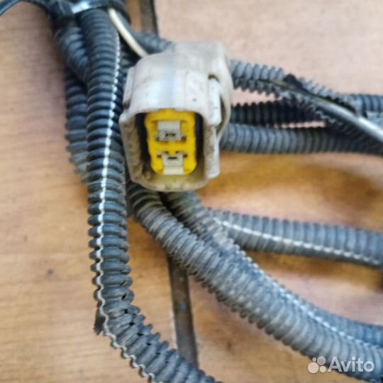 Проводка. коса задн.бампера рено логан 1