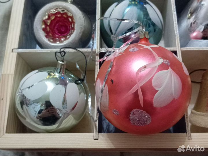 Елочные игрушки СССР