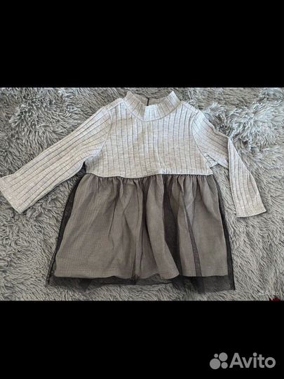 Платье для девочки 62 68 (3 шт)