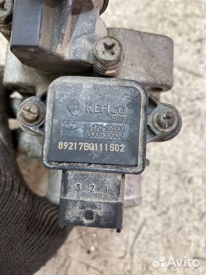 Дроссельная заслонка Hyundai Accent