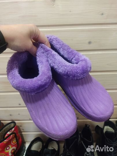 Галоши утепленные 35