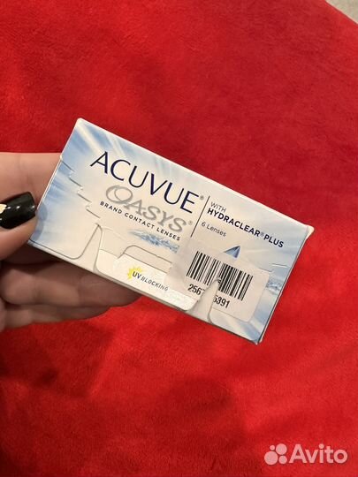 Линзы acuvue oasys -3