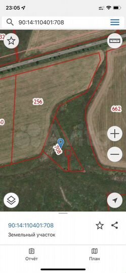 Участок 1,08 га (СНТ, ДНП)