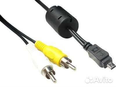 Кабель Nikon micro USB 8 pin - 2rca