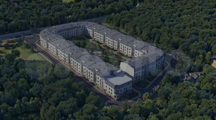 1-к. квартира, 51,2 м², 3/4 эт.