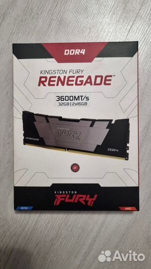 Оперативная память ddr4 32gb (3600) /Kingston Fury