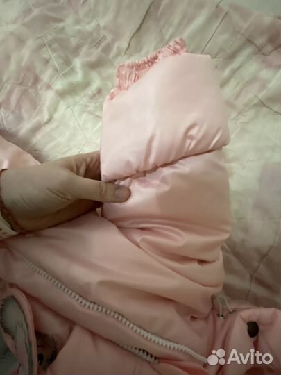 Зимний комбинезон для девочки 68 р