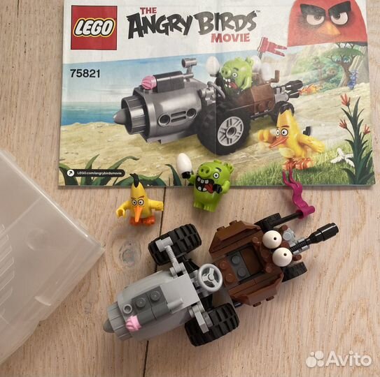 Lego 75821 Побег из машины свинок The Angry Birds