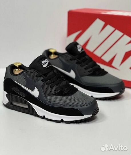 Кроссовки nike air max 90 silver