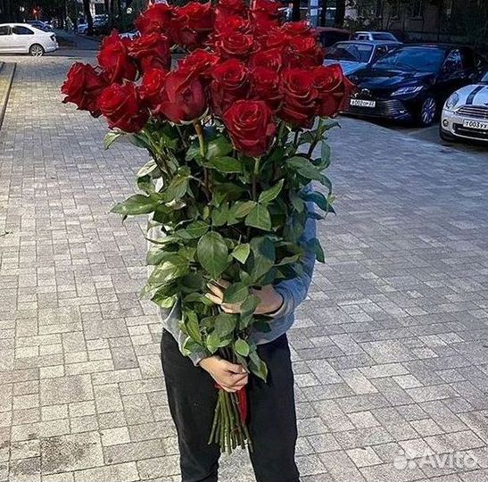 Высокие Высокие розы Гигантские розы Букеты Достав