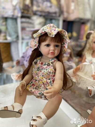 Кукла реборн полностью силиконовая