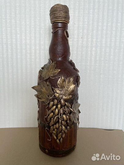 Бутылка интерьерная