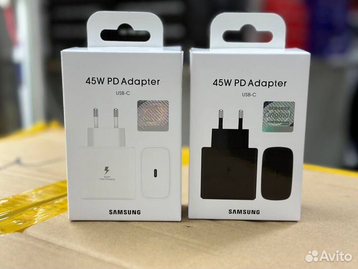 Быстрая зарядка с кабелем адаптер Samsung Оригинал