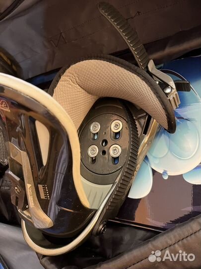 Сноуборд Bone Bubble с креплениями и боты Vans