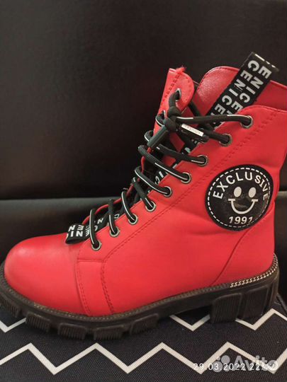 Ботинки детские 35 размер