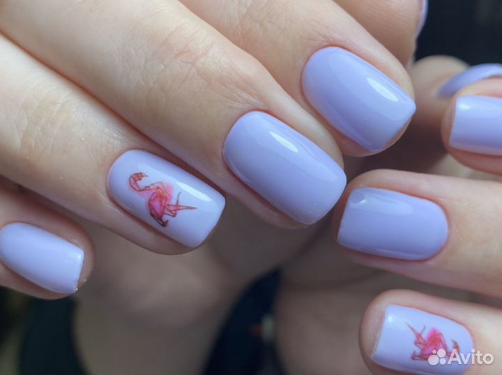 Маникюр Наращивание ногтей, покрытие гель-лаком