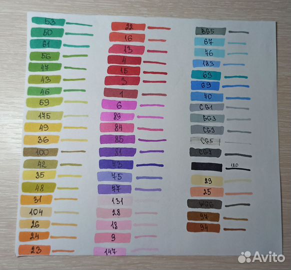 Маркеры для скетчинга Touch