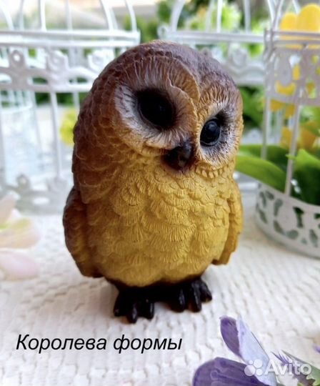 Сова форма для мыла