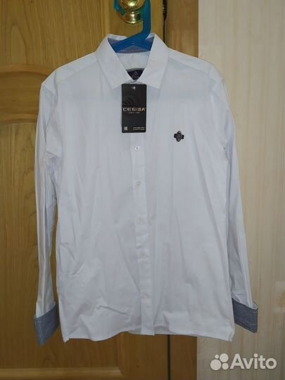 Рубашки новые школьные белые р.152
