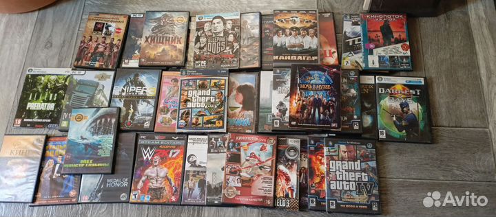 Компьютерные игры, фильмы, музыка DVD